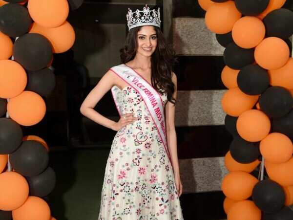 I wish to make Hyderabad proud on the world stage: VLCC Femina Miss India World 2020 Manasa Varanasi during her visit to VLCC