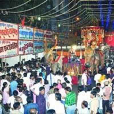 Bidding a grand adieu to Maa Durga