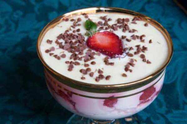Recipe: Hot Minestrone with Strawberry Mousse