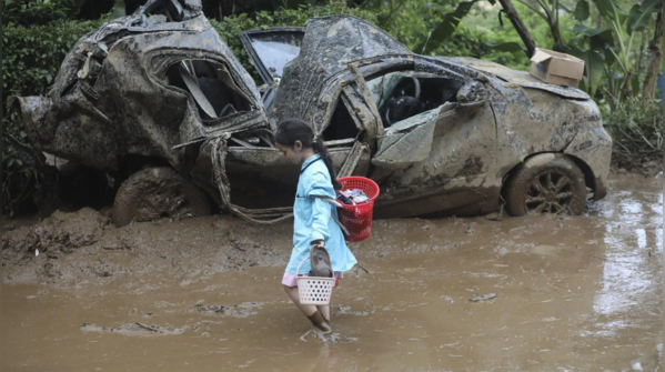 Torrential rains cause flash floods and landslides