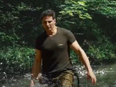 Akshay Kumar shares teaser of a special episode of Into The Wild With Bear Grylls