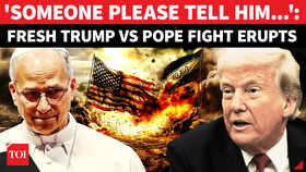'Be Careful': Trump-Pope Leo War of Words Over Iran War Erupts Again