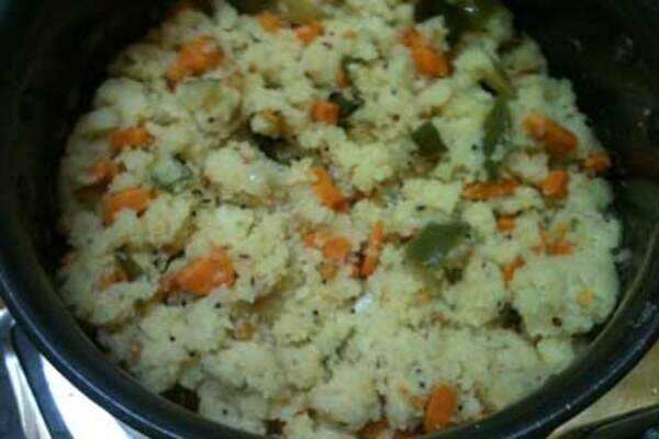 Recipe: Healthy vegetable upma