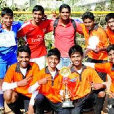 Bal Bharati School claims inter-school seven-a-side football tourney