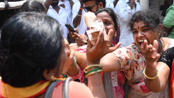 TVK makes inroads into Madurai; ministers P Moorthy and Palanivel Thiagarajan trailing