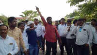 Ujjain: Lawyers protest against Vikas Dubey, say he must be given death sentence 