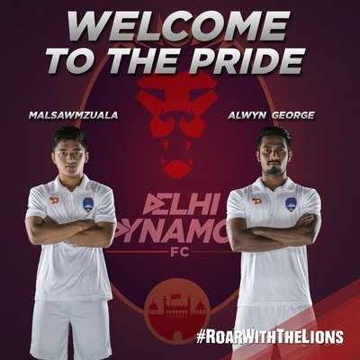 Alwyn George and Malsawmzuala joins Delhi Dynamos