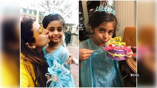 Juhi Parmar celebrates daughter's 5th birthday in Disneyland, see pic