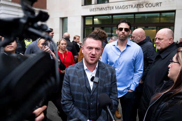 Hello Mr Robinson: Why Great Britain is singing former football hooligan Tommy Robinson's tune