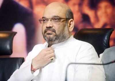Shah visits city's Ganesh pandals; doesn't meet Sena chief