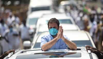 Chennai news live: Rahul Gandhi visits St John's Cathedral in Nazareth