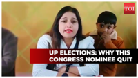 Watch: Why this female Congress nominee refused to contest elections in UP 