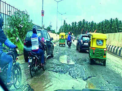 No end to pothole peril here