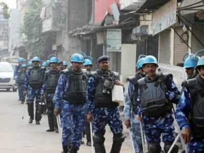 Day after violent protests, tight security in Lucknow