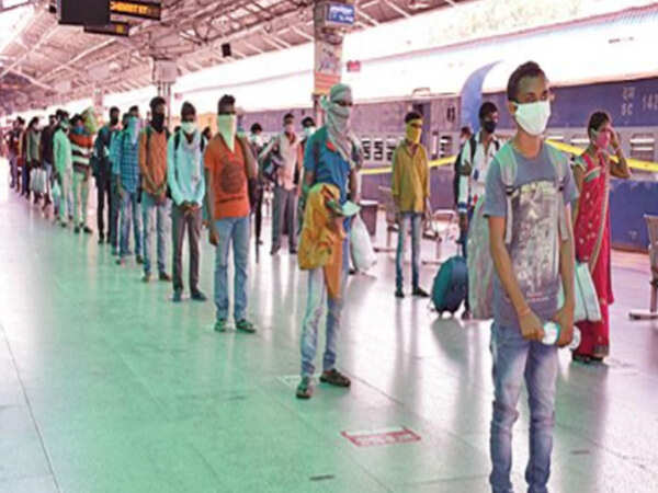 Chhattisgarh: After over a month-long wait, stranded finally reach home
