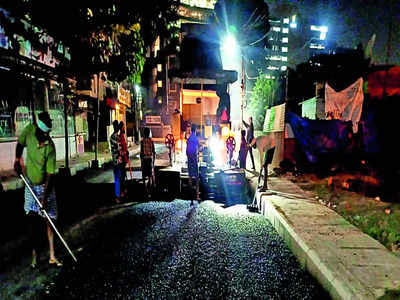 After long delays, Goshala Road gets green light for asphalting