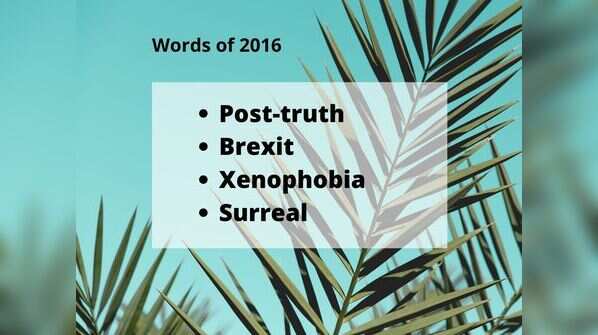 Words of 2016