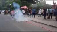 Watch: Joggers celebrate the opening of Vadodara’s Sayaji Baug garden with firecrackers 