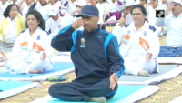 Himachal Pradesh: CM Jairam Thakur leads mass Yoga event on occasion of International Yoga Day 