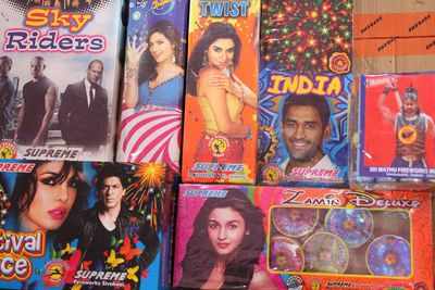 Diwali special: 10 times, not just Indian, but global stars found themselves on firecracker boxes!