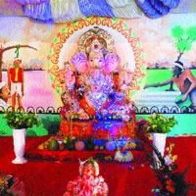 Festive pandals display social and green issues