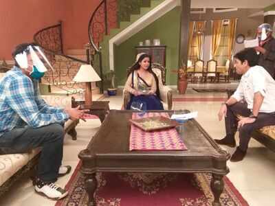 Bhabhiji Ghar Par Hai resumes shoot; Shubhangi Atre, Yogesh Tripathi talk about the 'new normal'