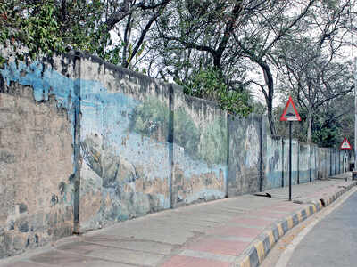 Bring down the wall, let Lalbagh be visible to all?