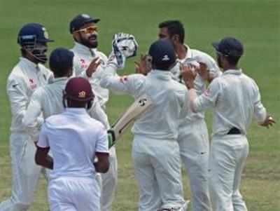 India beats WI by an innings and 92 runs