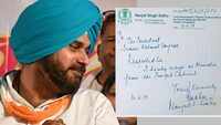 Navjot Singh Sidhu quits Punjab Cabinet, posts June 10 letter addressed to Rahul Gandhi on Twitter 