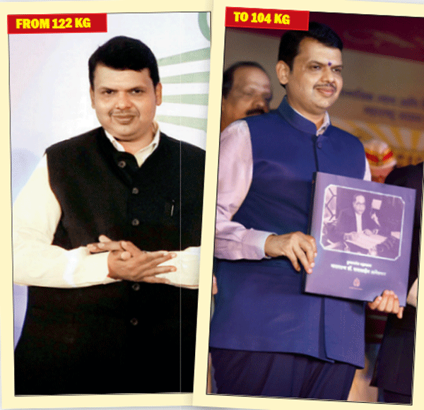 Maharashtra chief minister Devendra Fadnavis loses 18 kilos in three months