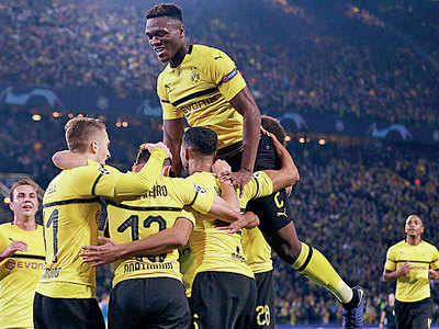 Dortmund thrash Atletico 4-0 in Champions League