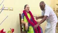 Madurai businessman installs life-size statue in memory of late wife 