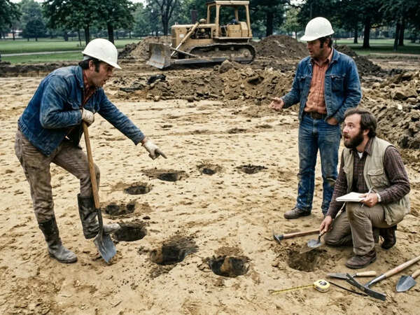 In 1971, a routine park project in Dayton exposed unusual soil marks, which uncovered a native American village beneath farmland