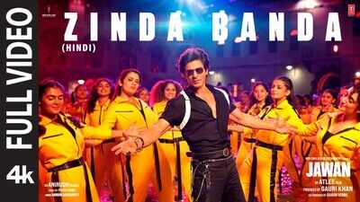 Jawan | Song -Zinda Banda ( Full Video) | Hindi Video Songs ...