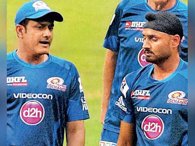 Indian spinners Anil Kumble and Harbhajan Singh to speak on a fan interaction programme on IPL in New York