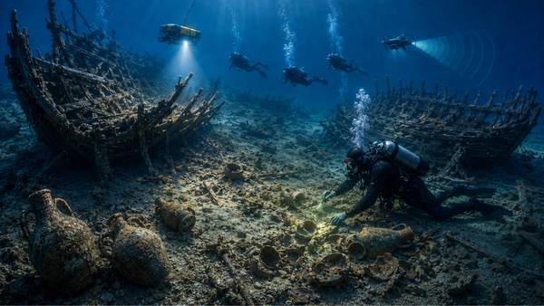 Scientists discover massive ancient ship graveyard with 150 hidden shipwrecks beneath Gibraltar waters