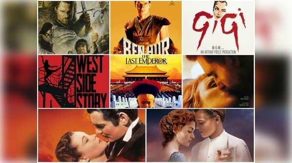 Hollywood films with most Oscar wins