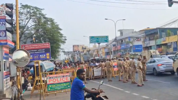 Tamil Nadu poll results: Security beefed up at TVK leader Vijay’s residence