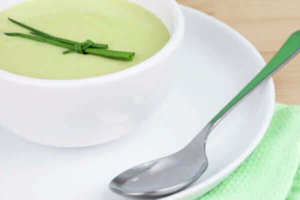 Healthy snack recipe: Pea soup