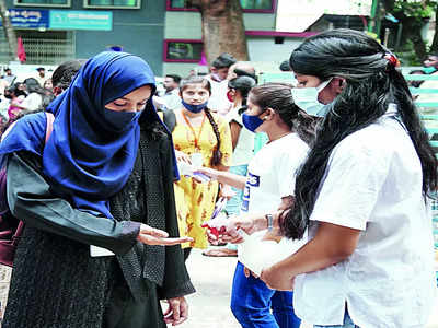 Hijab-clad students not allowed to write II PU exam