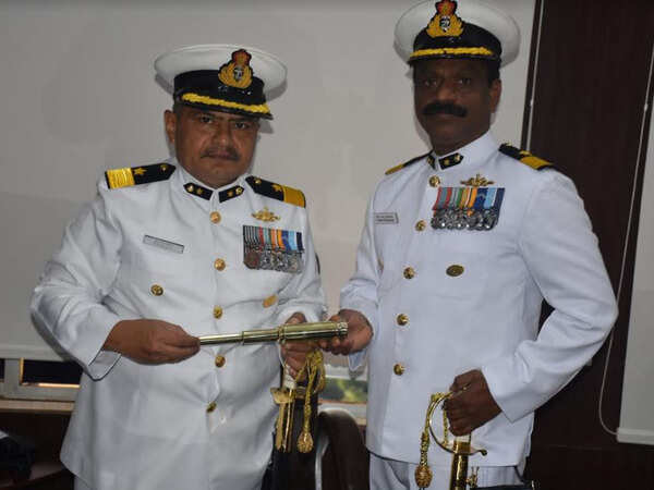 Karnataka: Coast Guard DIG S Babu Venkatesh takes charge of headquarters
