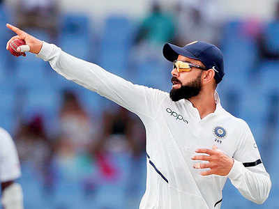 Virat Kohli a win away from becoming India’s most successful Test skipper