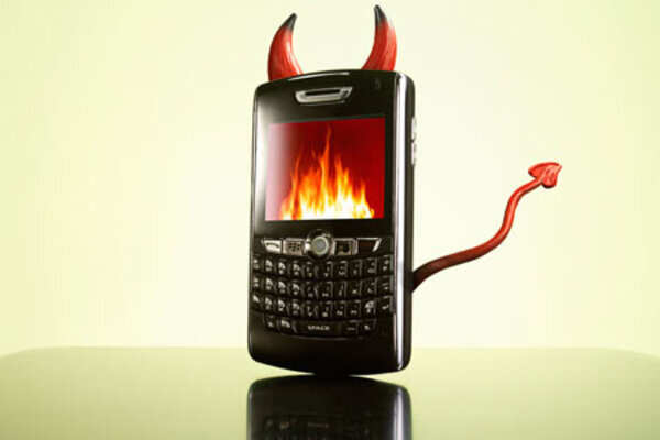 Top signs you are a Blackberry addict