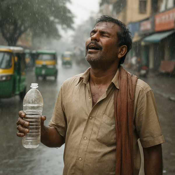 Temp dips below normal, breaks harsh heat streak in city
