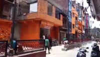 Prayagraj: UP minister Nand Gopal Gupta gets houses painted in saffron, faces backlash 