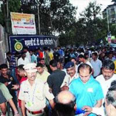 Cops out on IPL duty struggle to quench thirst