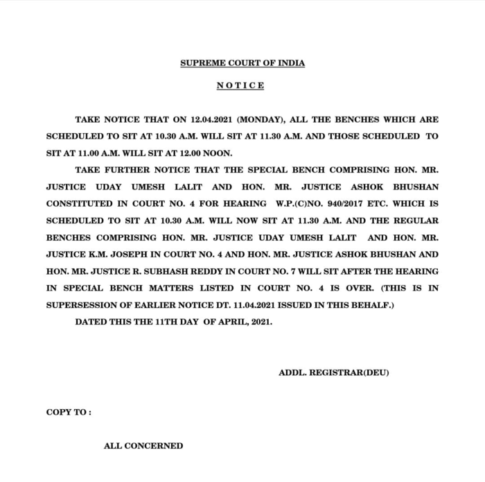 If the SC had succumbed to the pressure and opened the courts for physical hearing, then the courts would have become the fertile field for spreading the Covid disease given the huge crowds of lawyers that gather everyday for hearing along with litigants from all parts of the country.