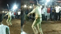 Watch: Gujarat cop surprises spectators with baton stunt on Muharram 