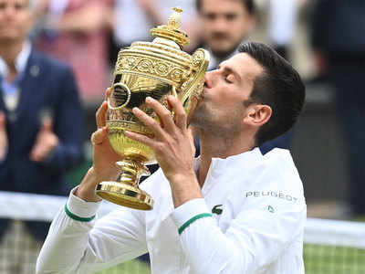 Wimbledon 2021 Final: Djokovic wins record-equalling 20th Grand Slam and  sixth Wimbledon title - The Times of India