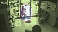 Woman runs into glass door at bank, dies soon after 